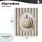 Stupell Industries Beige Stripes Pumpkin Wall Plaque, design by Arlington Prints